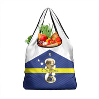 Curacao Football Grocery Bag 2026 The Blue Wave is Rising - Wonder Print Shop