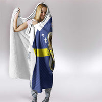 Curacao Football Hooded Blanket 2026 The Blue Wave is Rising - Wonder Print Shop