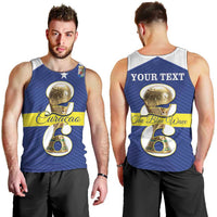 Personalized Curacao Football Men Tank Top 2026 The Blue Wave is Rising - Wonder Print Shop