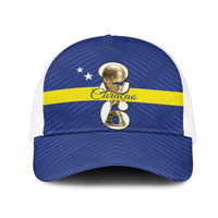 Curacao Football Mesh Trucker Cap 2026 The Blue Wave is Rising - Wonder Print Shop