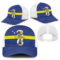 Curacao Football Mesh Trucker Cap 2026 The Blue Wave is Rising - Wonder Print Shop