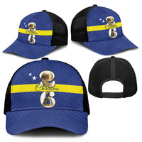 Curacao Football Mesh Trucker Cap 2026 The Blue Wave is Rising - Wonder Print Shop