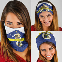 Curacao Football Neck Gaiter 2026 The Blue Wave is Rising - Wonder Print Shop