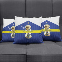Curacao Football Pillow Cover 2026 The Blue Wave is Rising - Wonder Print Shop