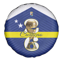 Curacao Football Spare Tire Cover 2026 The Blue Wave is Rising - Wonder Print Shop