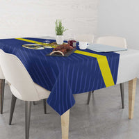 Curacao Football Tablecloth 2026 The Blue Wave is Rising - Wonder Print Shop