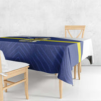 Curacao Football Tablecloth 2026 The Blue Wave is Rising - Wonder Print Shop