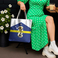 Curacao Football Tote Bag 2026 The Blue Wave is Rising - Wonder Print Shop