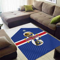 Cape Verde Football Area Rug 2026 Tubaroes Azuis First-ever World Cup - Wonder Print Shop