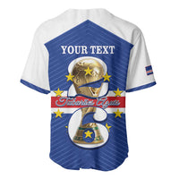 Personalized Cape Verde Football Baseball Jersey 2026 Tubaroes Azuis First-ever World Cup - Wonder Print Shop