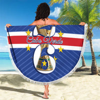 Cape Verde Football Beach Blanket 2026 Tubaroes Azuis First-ever World Cup - Wonder Print Shop