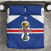 Cape Verde Football Bedding Set 2026 Tubaroes Azuis First-ever World Cup - Wonder Print Shop