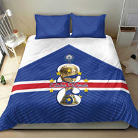 Cape Verde Football Bedding Set 2026 Tubaroes Azuis First-ever World Cup - Wonder Print Shop