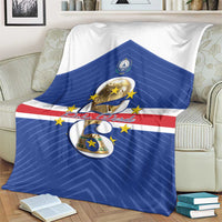 Cape Verde Football Blanket 2026 Tubaroes Azuis First-ever World Cup - Wonder Print Shop