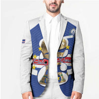 Personalized Cape Verde Football Blazer 2026 Tubaroes Azuis First-ever World Cup - Wonder Print Shop