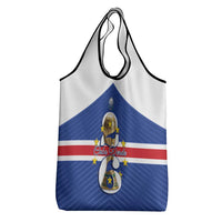 Cape Verde Football Grocery Bag 2026 Tubaroes Azuis First-ever World Cup - Wonder Print Shop