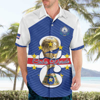 Personalized Cape Verde Football Hawaiian Shirt 2026 Tubaroes Azuis First-ever World Cup - Wonder Print Shop