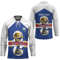 Personalized Cape Verde Football Hockey Jersey 2026 Tubaroes Azuis First-ever World Cup - Wonder Print Shop