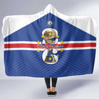 Cape Verde Football Hooded Blanket 2026 Tubaroes Azuis First-ever World Cup - Wonder Print Shop