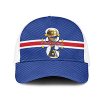Cape Verde Football Mesh Trucker Cap 2026 Tubaroes Azuis First-ever World Cup - Wonder Print Shop