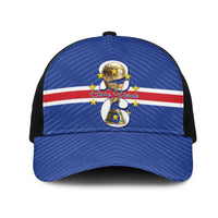 Cape Verde Football Mesh Trucker Cap 2026 Tubaroes Azuis First-ever World Cup - Wonder Print Shop