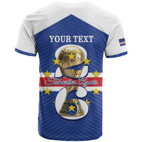 Personalized Cape Verde Football T Shirt 2026 Tubaroes Azuis First-ever World Cup - Wonder Print Shop