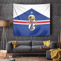 Cape Verde Football Tapestry 2026 Tubaroes Azuis First-ever World Cup - Wonder Print Shop