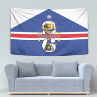 Cape Verde Football Tapestry 2026 Tubaroes Azuis First-ever World Cup - Wonder Print Shop