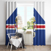 Cape Verde Football Window Curtain 2026 Tubaroes Azuis First-ever World Cup - Wonder Print Shop