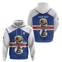 Personalized Cape Verde Football Zip Hoodie 2026 Tubaroes Azuis First-ever World Cup - Wonder Print Shop