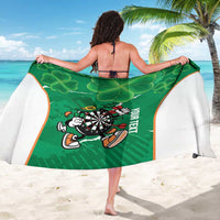 Personalised Ireland Darts Sarong Irish Dartboard Mascot Shamrock Pattern - Wonder Print Shop