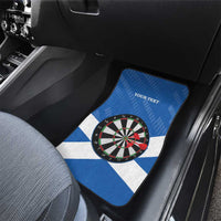 Personalised Scotland Darts Car Mats Scottish Thistle - Flag Style - Wonder Print Shop