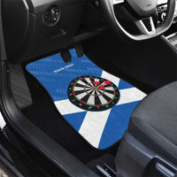 Personalised Scotland Darts Car Mats Scottish Thistle - Flag Style - Wonder Print Shop