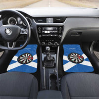 Personalised Scotland Darts Car Mats Scottish Thistle - Flag Style - Wonder Print Shop