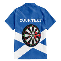 Personalised Scotland Darts Family Matching Mermaid Dress and Hawaiian Shirt Scottish Thistle - Flag Style - Wonder Print Shop