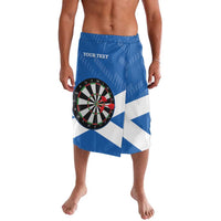 Personalised Scotland Darts Lavalava Scottish Thistle - Flag Style - Wonder Print Shop