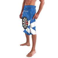 Personalised Scotland Darts Lavalava Scottish Thistle - Flag Style - Wonder Print Shop