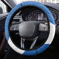 Scotland Darts Steering Wheel Cover Scottish Thistle - Flag Style - Wonder Print Shop