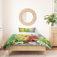 Wales Saint David's Day Bedding Set Dydd Gwyl Dewi Hapus Dragon Daffodil - Wonder Print Shop