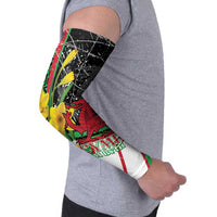 Wales Saint David's Day Arm Sleeves Cymru Am Byth Welsh Dragon - Wonder Print Shop