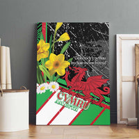 Wales Saint David's Day Canvas Wall Art Cymru Am Byth Welsh Dragon - Wonder Print Shop