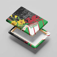 Wales Saint David's Day Canvas Wall Art Cymru Am Byth Welsh Dragon - Wonder Print Shop