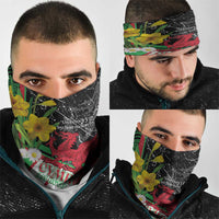 Wales Saint David's Day Neck Gaiter Cymru Am Byth Welsh Dragon - Wonder Print Shop