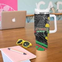 Wales Saint David's Day Tumbler With Handle Cymru Am Byth Welsh Dragon - Wonder Print Shop