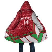 Wales Football Custom Cloak 2026 Come On Cymru Grunge Style - Wonder Print Shop