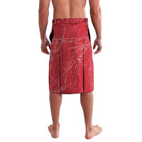 Wales Football Custom Lavalava 2026 Come On Cymru Grunge Style - Wonder Print Shop