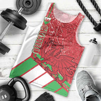 Wales Football Custom Men Tank Top 2026 Come On Cymru Grunge Style - Wonder Print Shop