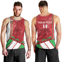 Wales Football Custom Men Tank Top 2026 Come On Cymru Grunge Style - Wonder Print Shop