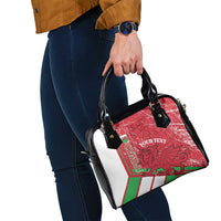 Wales Football Custom Shoulder Handbag 2026 Come On Cymru Grunge Style - Wonder Print Shop
