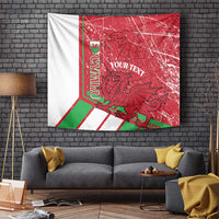 Wales Football Custom Tapestry 2026 Come On Cymru Grunge Style - Wonder Print Shop